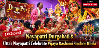 Vijaya Dashami 2026: Traditional Sindoor Khela Celebrated with Devotion and Festive Spirit at Nayapatti Durgabati and Uttar Nayapatti
